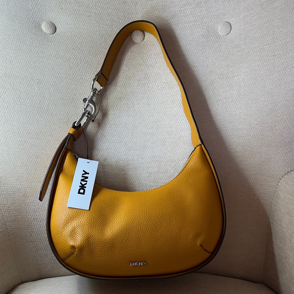 DKNY Mustard Shoulder Bag - Picture 4 of 10